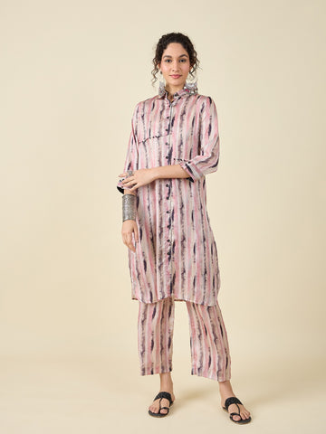 Striped Kurta Set