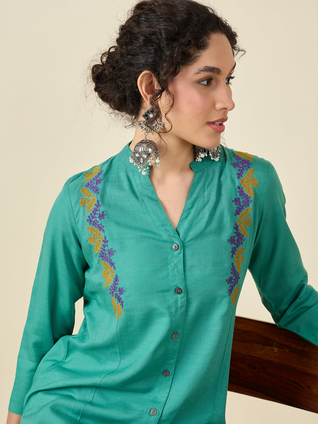 Rama Green Salwar Set