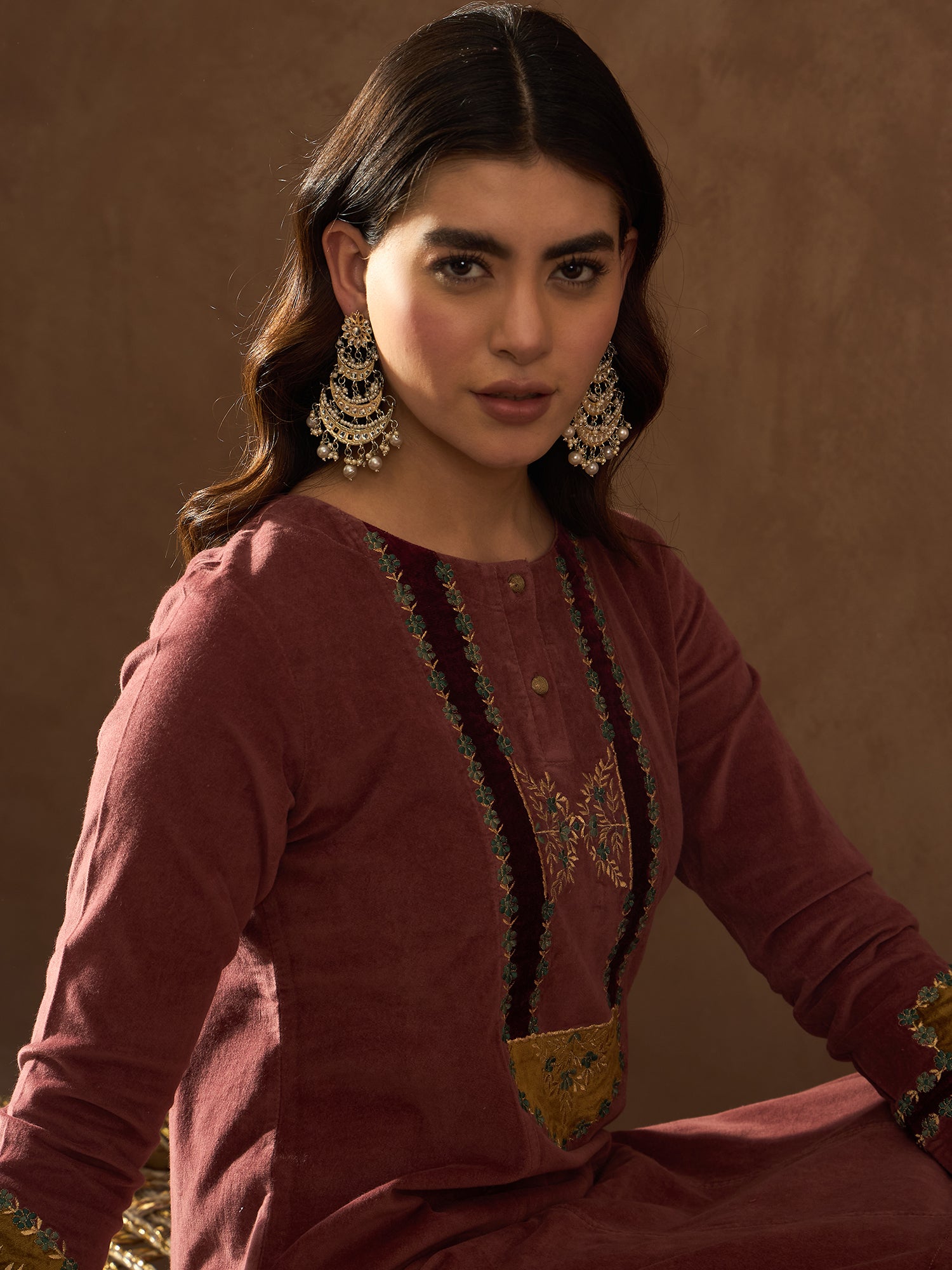 Fuschia Noor Kurta Set