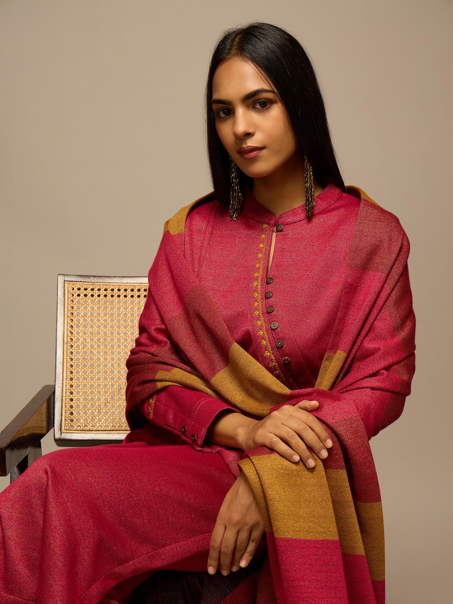 The Blush Elegance Kurta Set with Dupatta