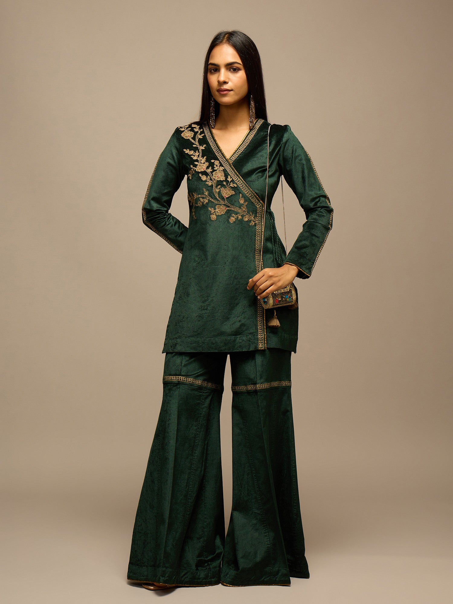 The Forest Luxe Palazzo Set