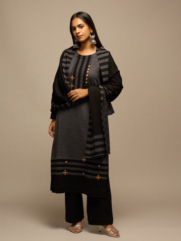 The Midnight Elegance Kurta Set