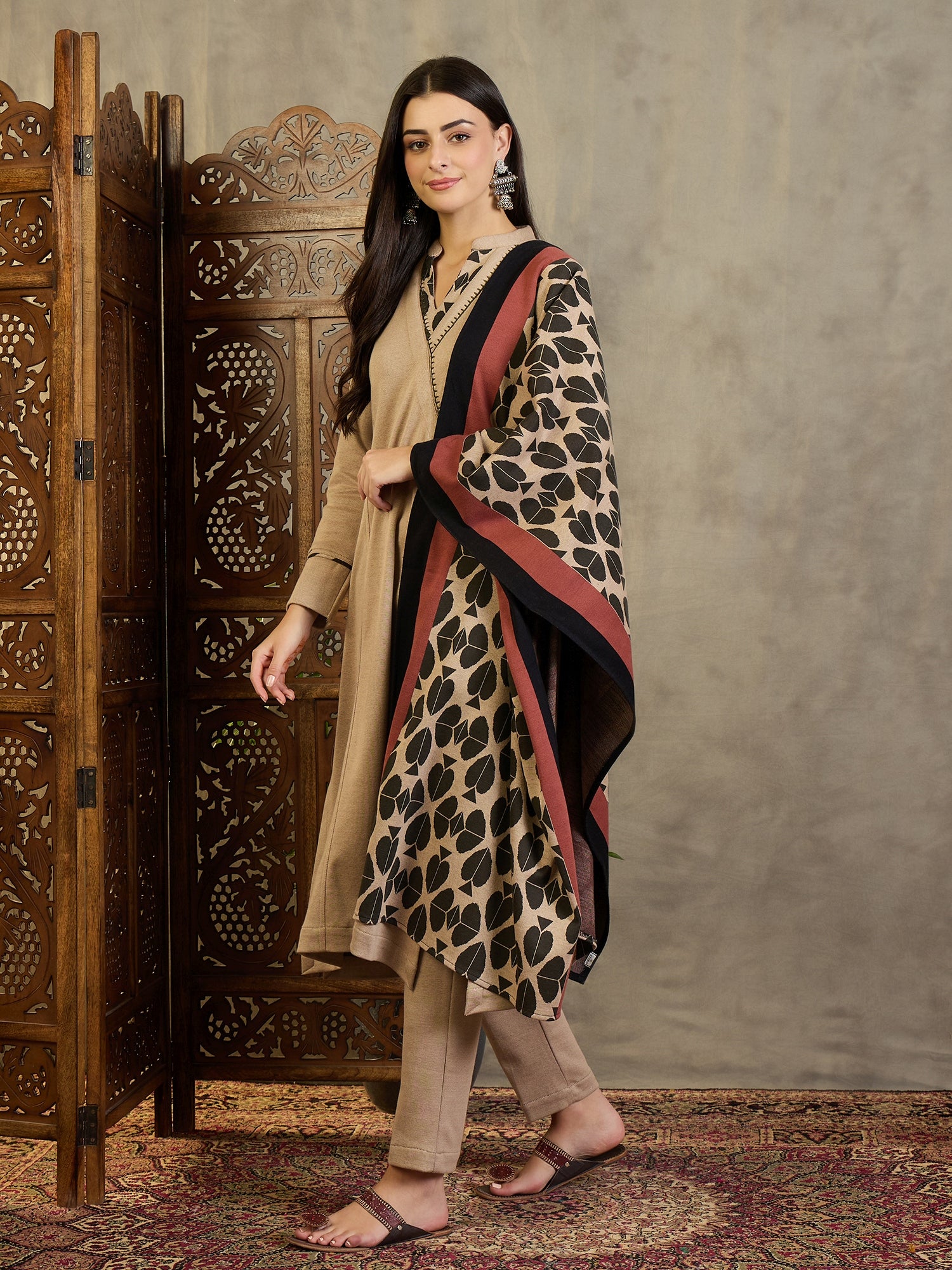 The Sand Bloom Printed Kurta Set