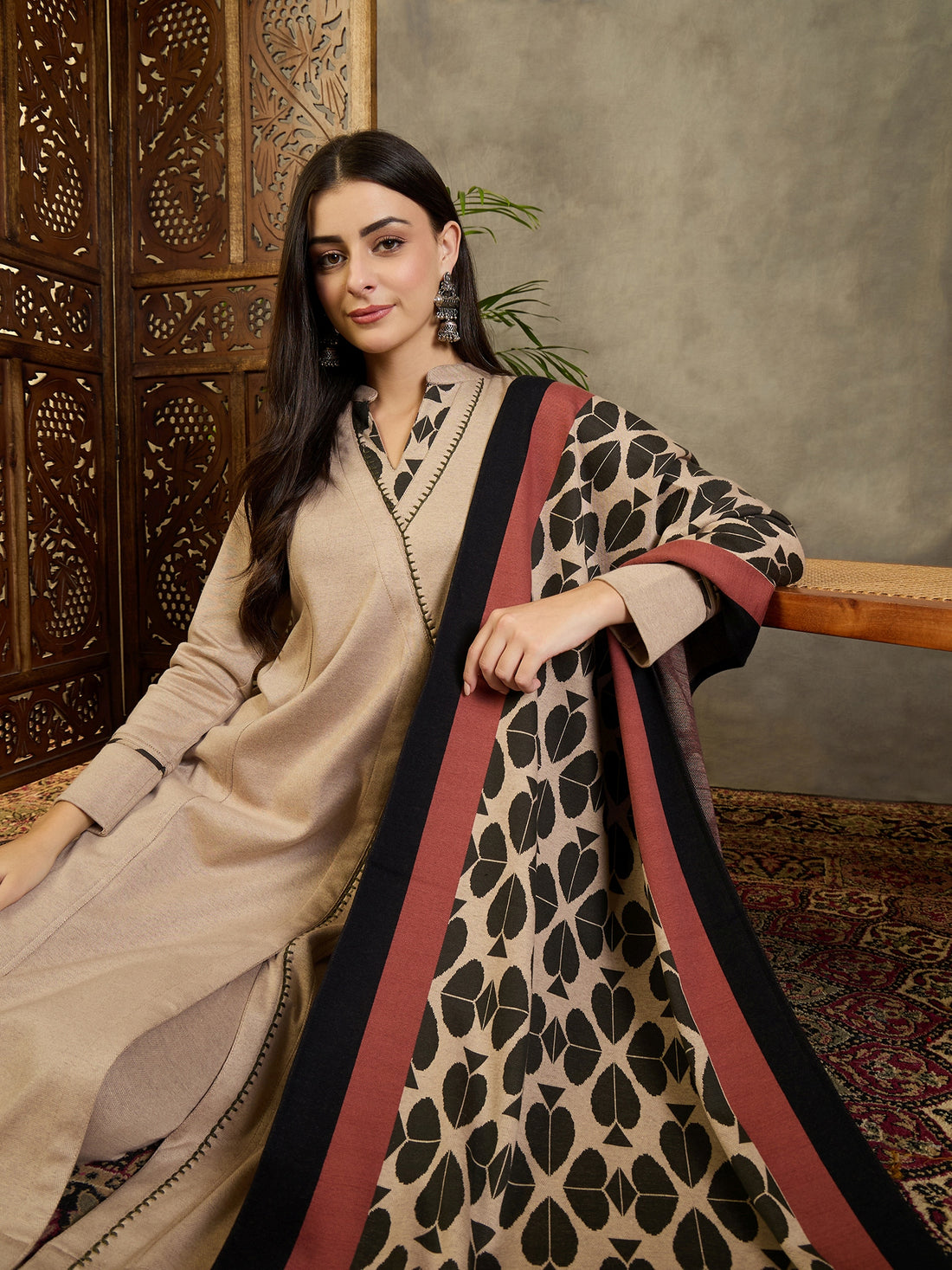 The Sand Bloom Printed Kurta Set