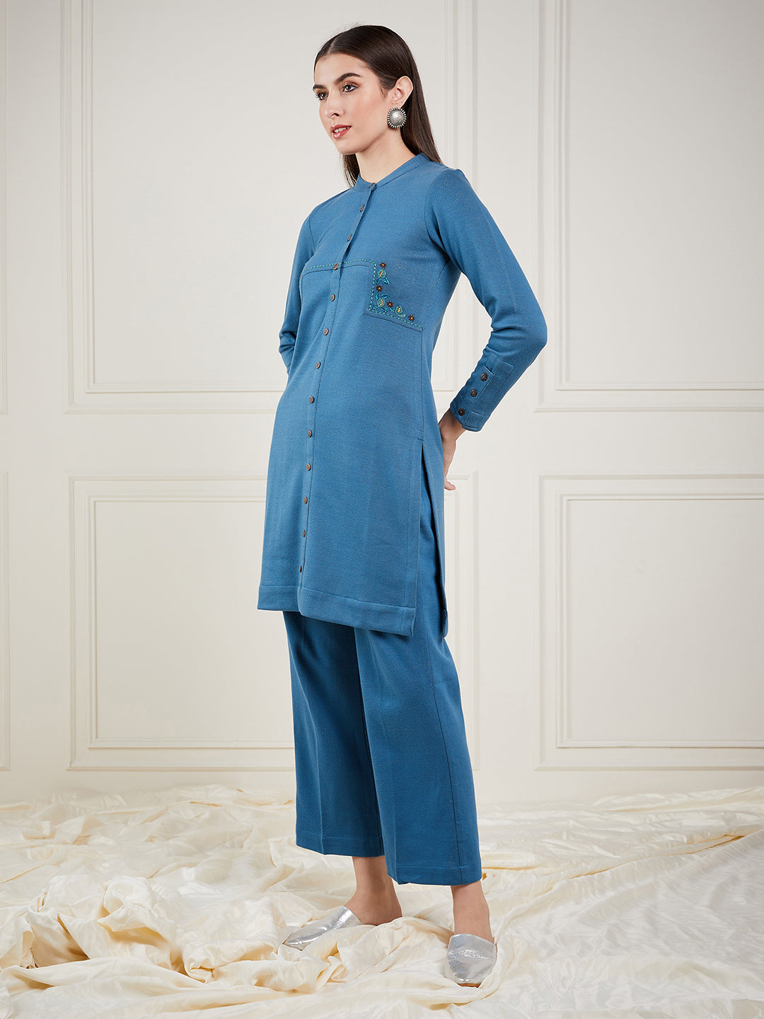 Intel Blue Co-ord Set