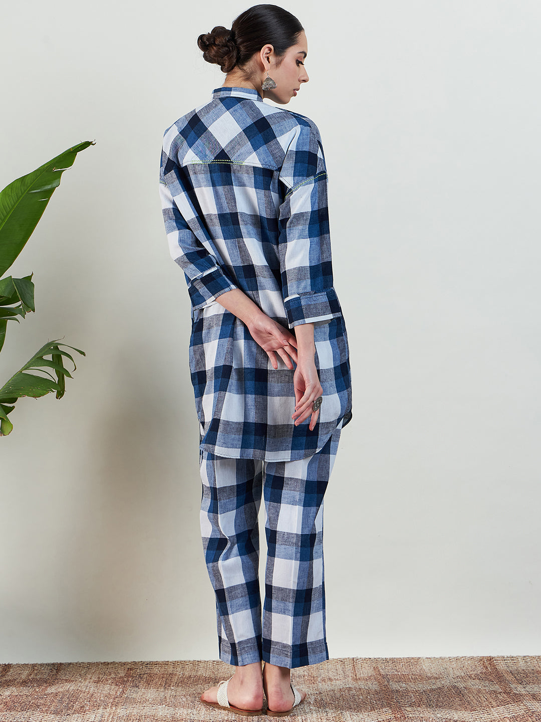 Linen Denim Co-ord Set