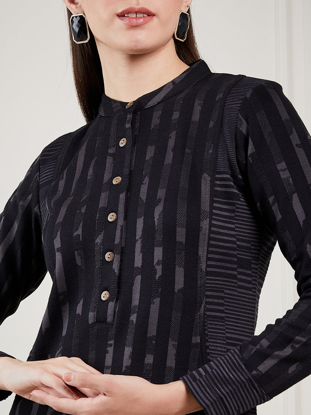 Classic Black Woolen Co-ord