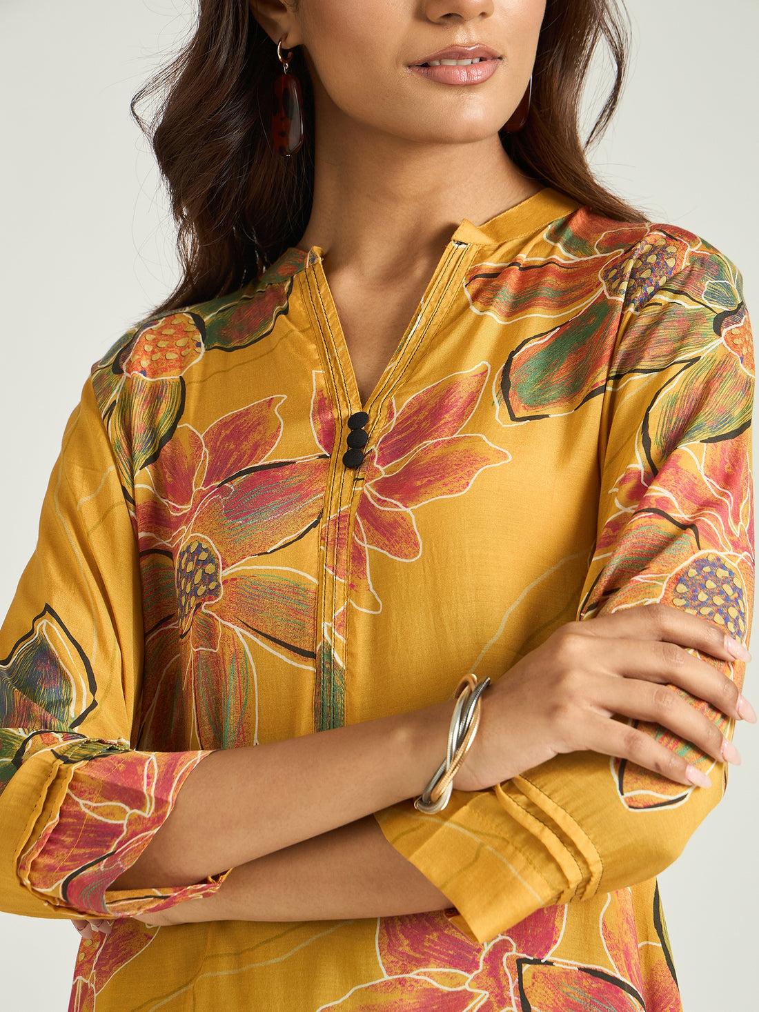 The Sunflower Bloom Kurta