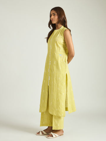 The Sunlit Handloom Kurta Set