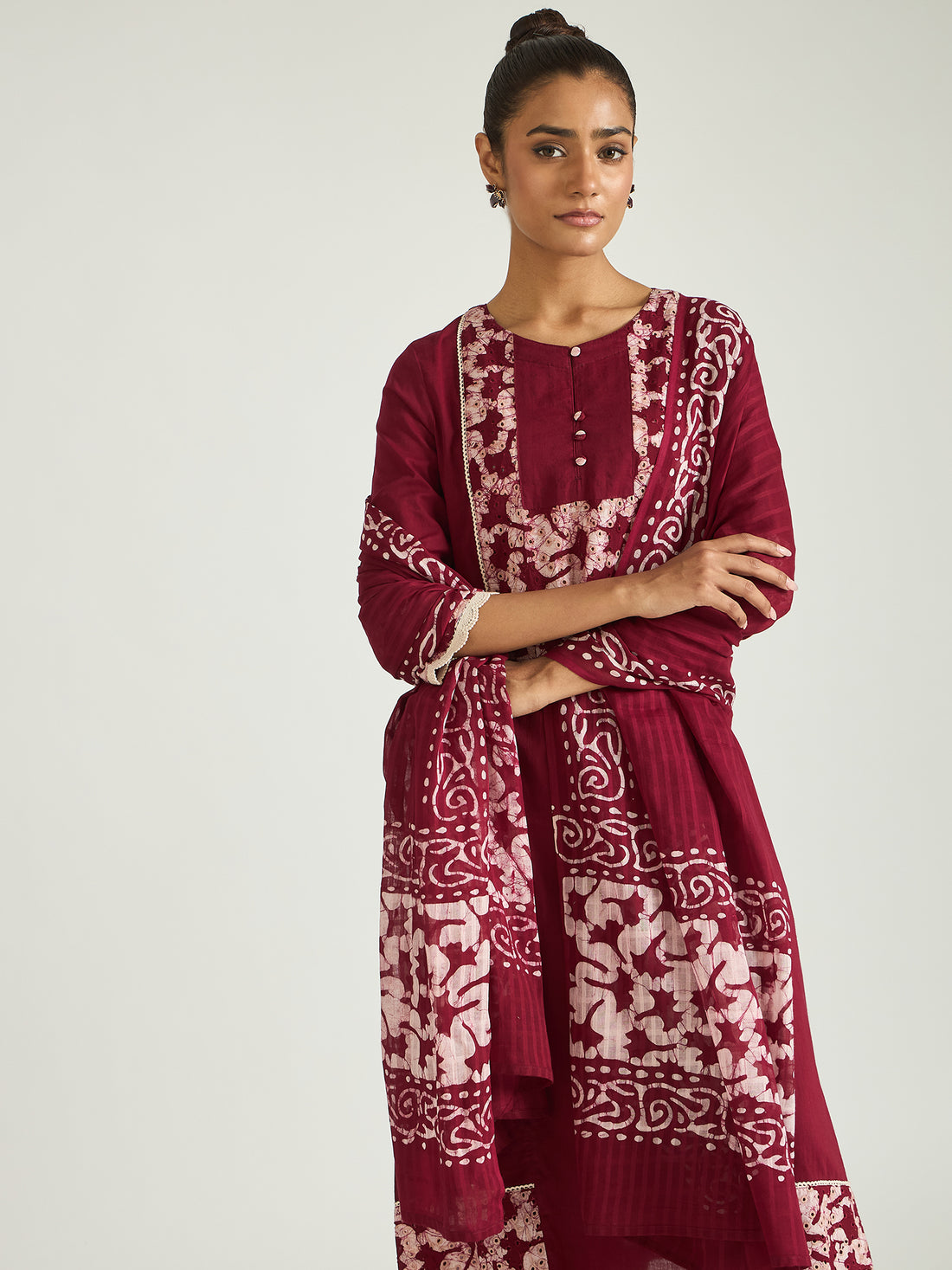 The Ruby Artisan Kurta Set