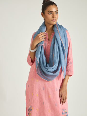 The Rose Mist Kurta Set with Dupatta
