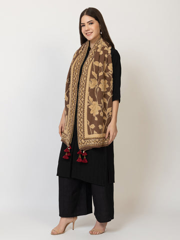 The Royal Marigold Woollen Shawl