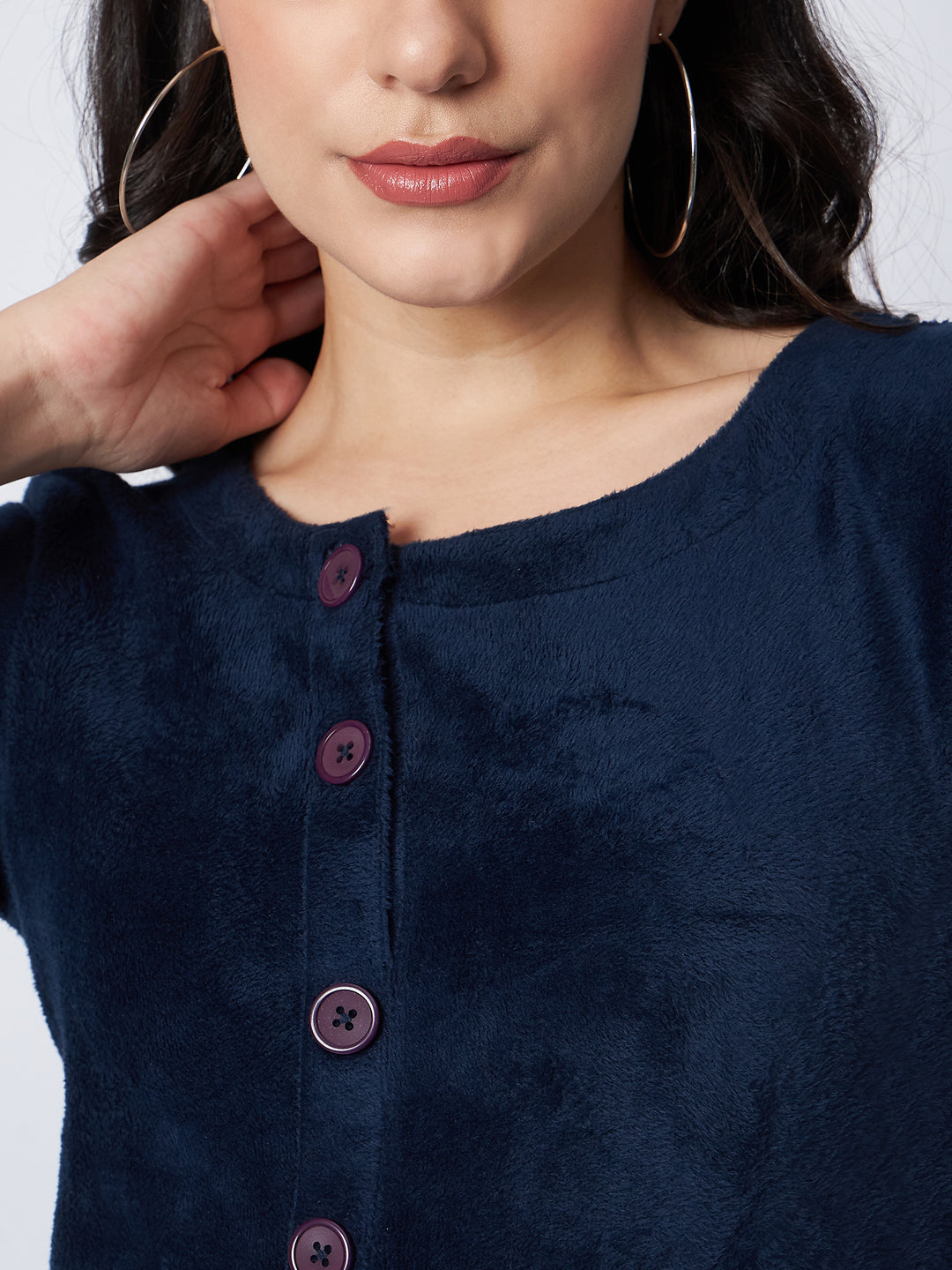 Navy Blue Chic Tunic