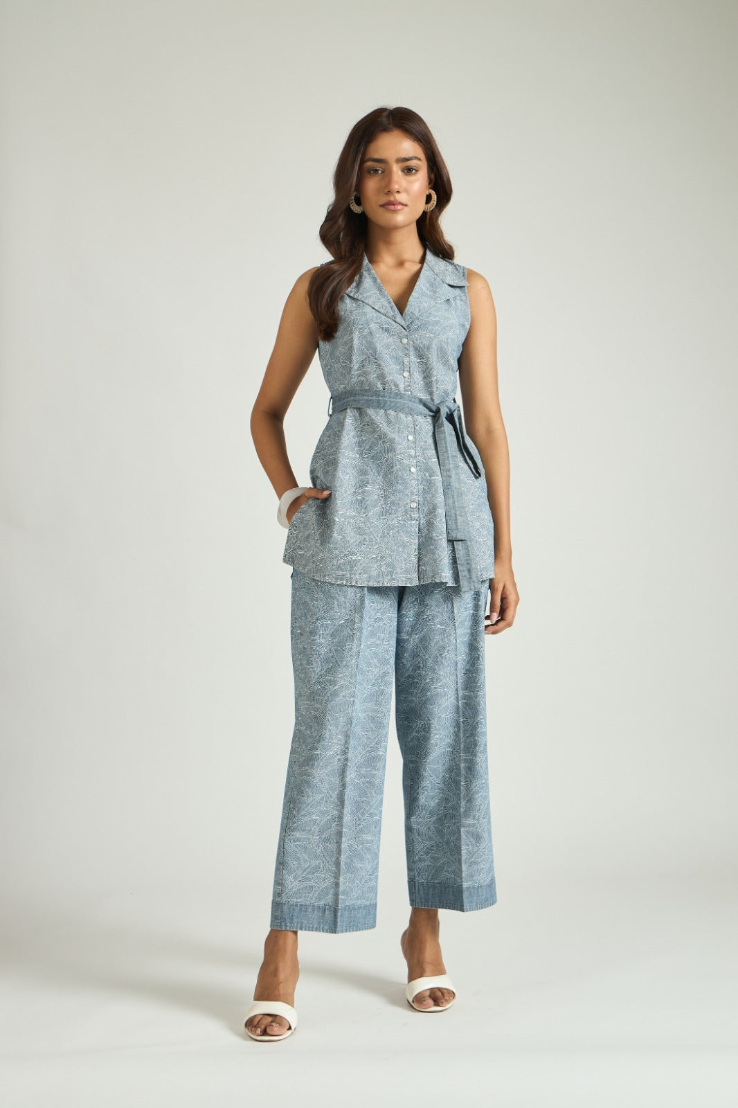 The Indigo Leaf Co-Ord Set