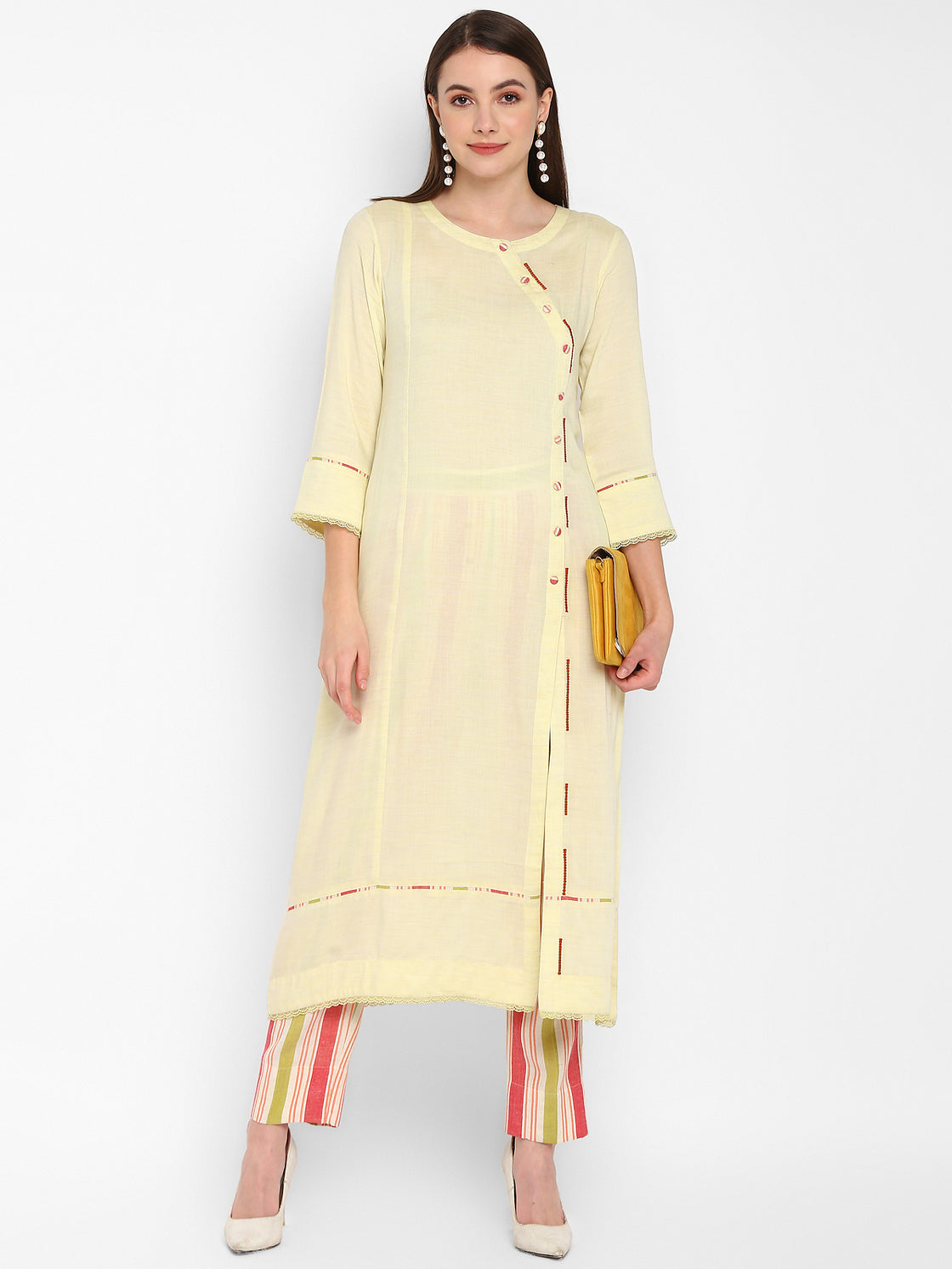 Lemon Yellow Kurta Set