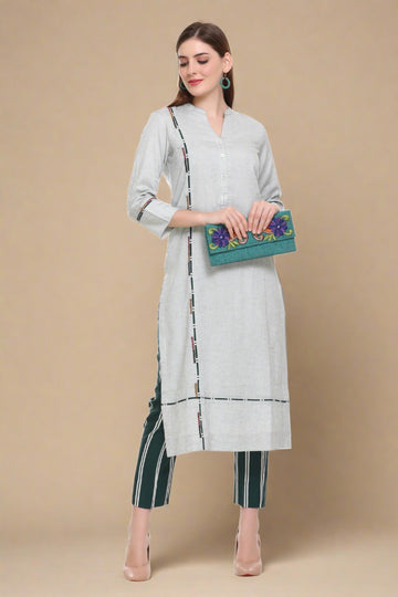 Aqua Green Kurta Set